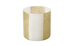 Windlicht Lema, beige, 8 cm
