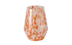 Windlicht Oranja, orange, 27,5 cm