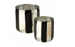 Windlichtset Elonie, farbmix, 2-teilig