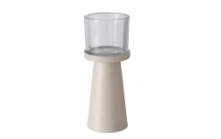 Windlichtset Pius, beige, 2-teilig
