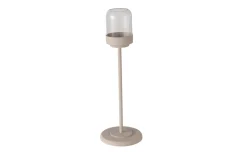 Windlichtset Senza, beige, 3-teilig