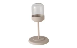 Windlichtset Senza, beige, 3-teilig