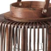 Windlicht Tarion, braun, 24 cm