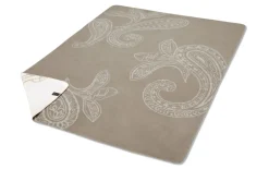 Wohndecke Paisley, taupe, 150 x 200 cm