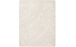 Wohndecke Swinging Paisley, beige, 150 x 200 cm