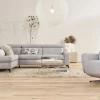 Wohnlandschaft 9566, asche, inkl. Funktionen