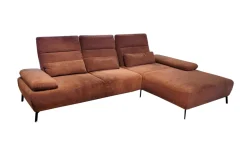 Wohnlandschaft Bonito, rostfarbig, inkl. Funktionen