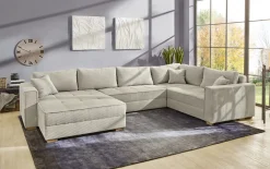 Wohnlandschaft Brixen, beige, inkl. Funktionen