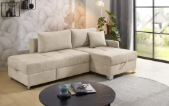 Wohnlandschaft Lemberg, beige, inkl. Schwenkfunktion