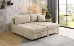 Wohnlandschaft Lemberg, beige, inkl. Schwenkfunktion