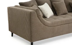 Wohnlandschaft Montevideo, taupe, inkl. Kissen