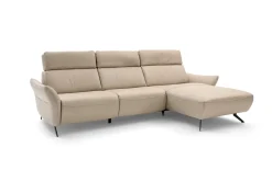 Wohnlandschaft MR 280 pearl, inkl. Kopfteilverstellung