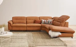 Wohnlandschaft 1352, orange, inkl. Funktionen