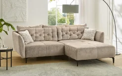 Wohnlandschaft Salo, beige, inkl. Kissen
