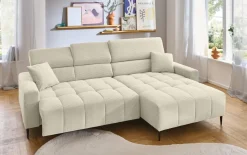 Wohnlandschaft Simple, beige, inkl. Funktionen, rechts