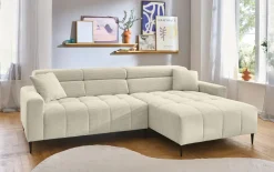 Wohnlandschaft Simple, beige, inkl. Funktionen, rechts
