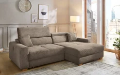 Wohnlandschaft Slider, taupe, inkl. Funktionen
