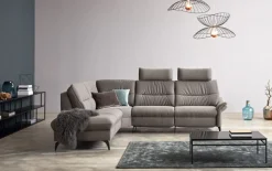 Wohnlandschaft 1175 Spektra, grau, inkl. manuelle Wall-Free-Funktion