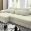 Wohnlandschaft Splash, creme, Ottomane links, inkl. Funktionen