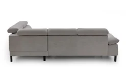 Wohnlandschaft TS 238, silber, inkl. Kopfteilverstellungen