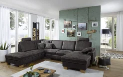Wohnlandschaft ZE-EM15049, grau, 1,5-Sitzer links