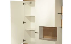 Wohnwand Severo, beige/Eiche sand, inkl. Softclose Funktion