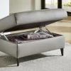 XL-Hocker PN-EM24034, granit, aufklappbar