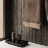 Zahnputzbecher Modo, Edelstahl titanbeschichtet, burned metal finish