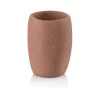 Zahnputzbecher Roda, rotbraun, 10,5 cm