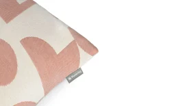 Zierkissenhülle Shape, blush/ecru, 38 x 58 cm