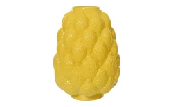 Zitrus-Glasvase, gelb, 22 cm