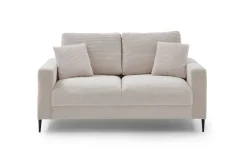 Zweisitzer Bono, beige, inkl. Kissen