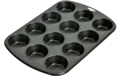 12er Muffinform Creativ in schwarz